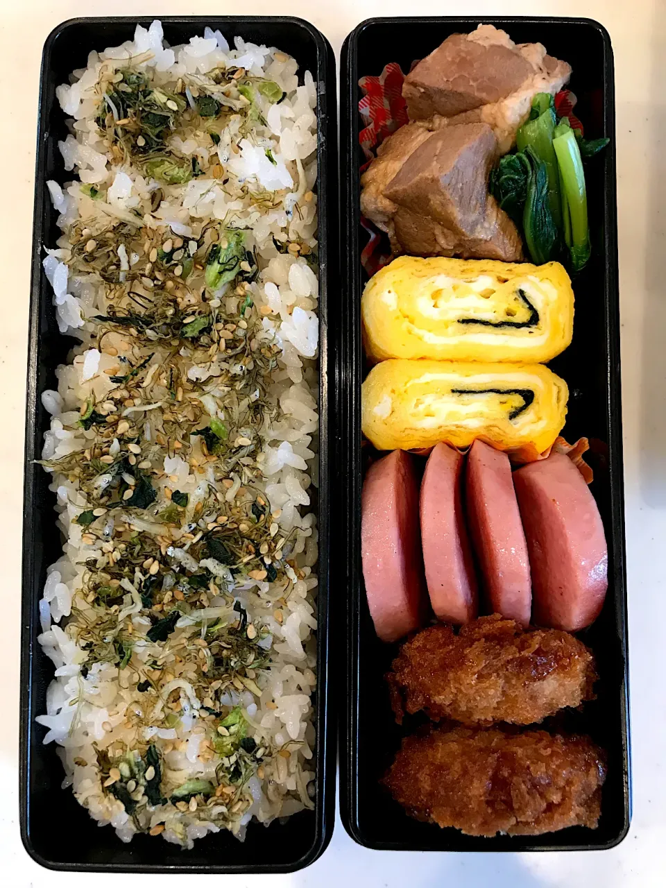 Snapdishの料理写真:2020.10.3 (土) パパのお弁当🍱|あっきーよさん