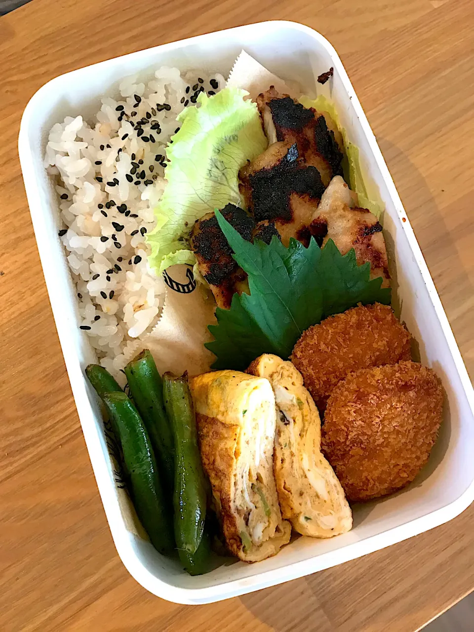 豚ロースの玉ねぎレモンソース弁当🍱|ちっくんさん