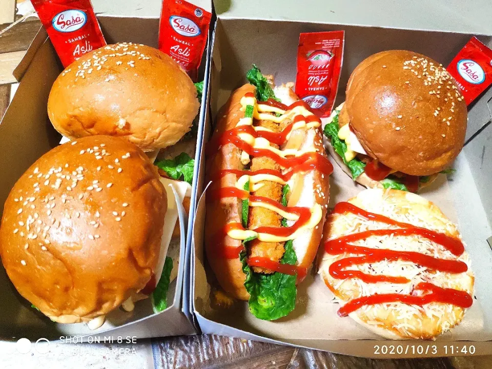 paket burger|mutiara kitchenさん