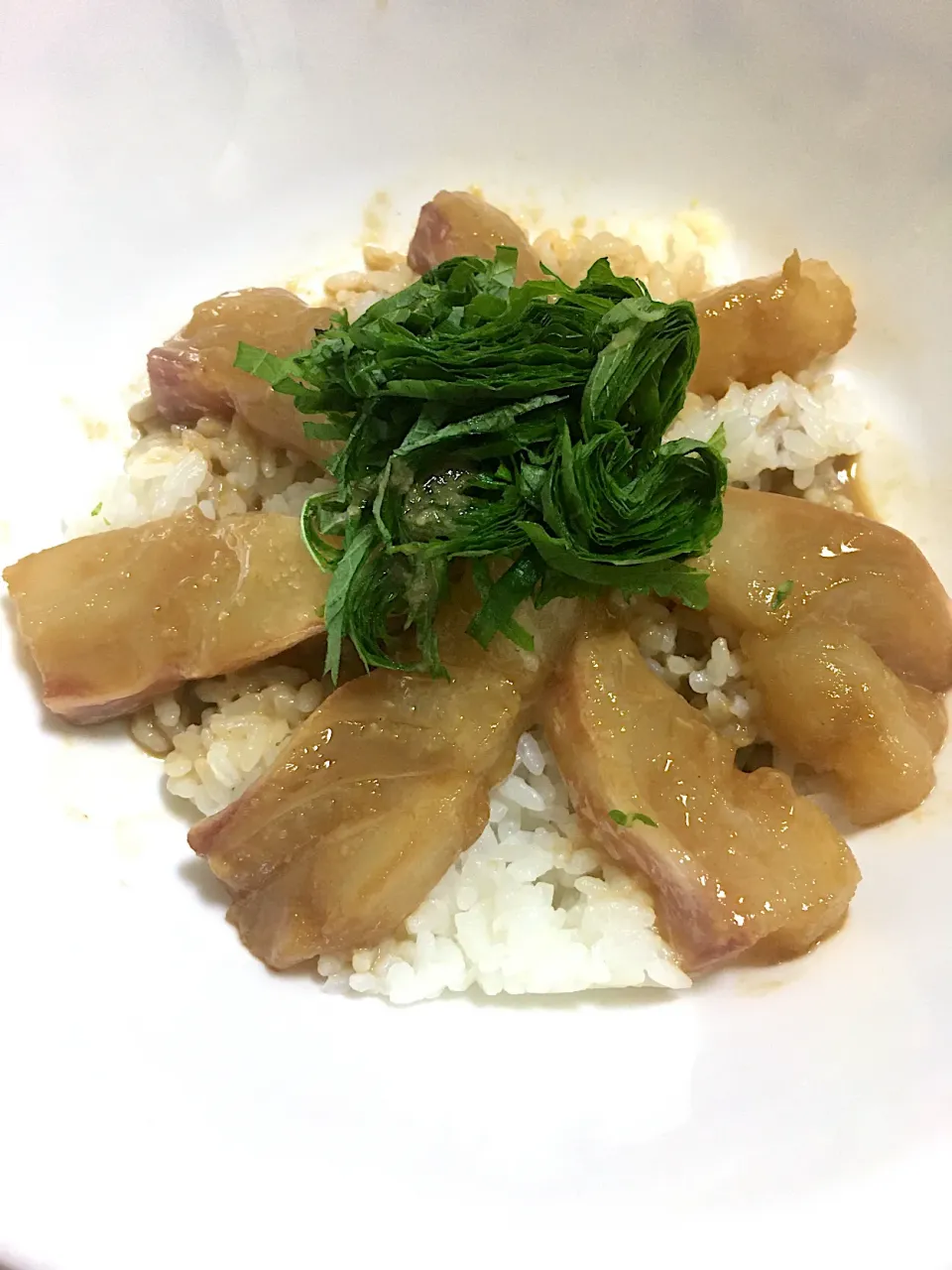 鯛の胡麻だれ丼|ももさん