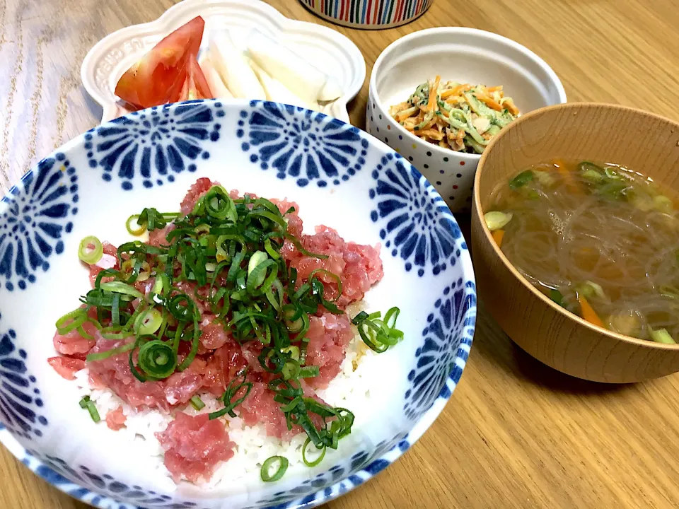 ネギトロ丼^_^|さおりさん