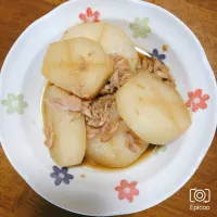 Snapdishの料理写真:大根とツナの煮物|つなこさん