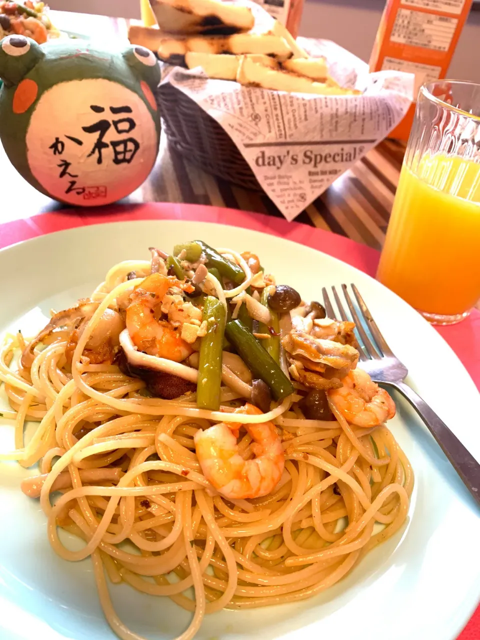 Ajillo Spaghetti|Leslie Shikeさん