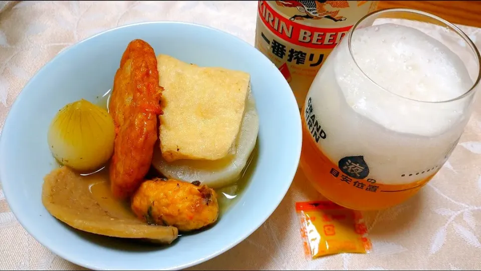 おでん🍢で乾杯🍻|卯月さん