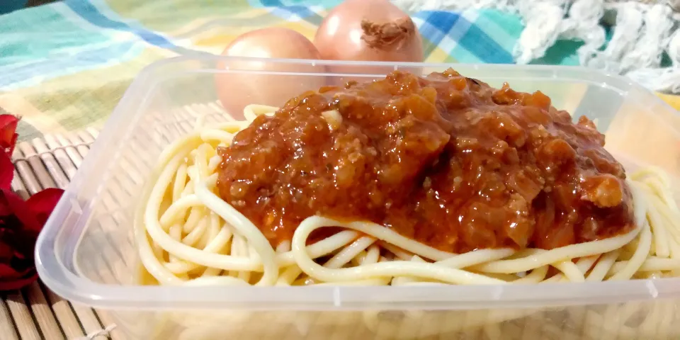 classic spaghety bolognaise|Vanya Abhinandaさん