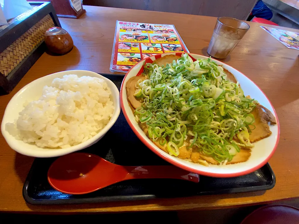 八角さんのチャーシュー麺　ネギ多め^_^|tubakiさん