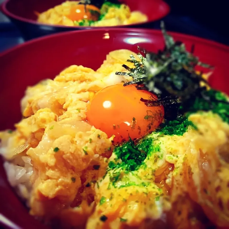 Snapdishの料理写真:とろふわヤワヤワ親子丼～♪♪|砂糖味屋キッチンさん