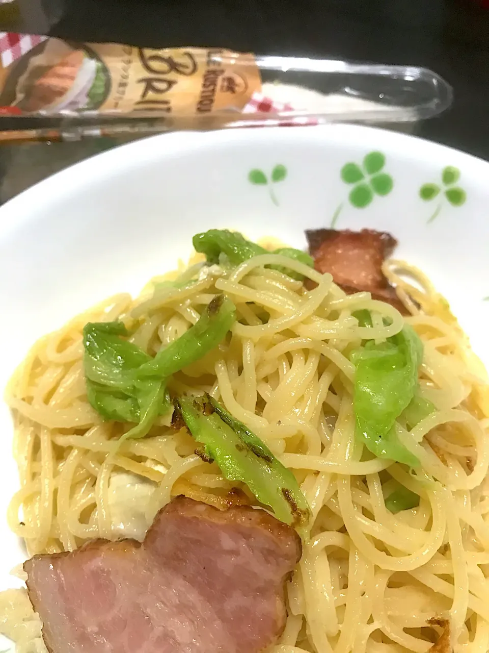 【ル・ルスティックブリー】キャベツとベーコンの濃厚ブリーチーズパスタ|フェンさん