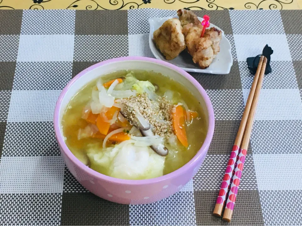 サッポロ一番塩ラーメン～ランチ|チムニーさん