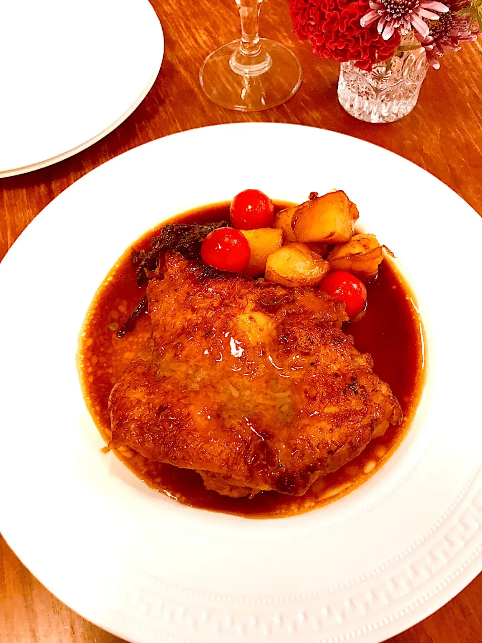 チキンの🍗照り焼きバターソース|ブルースプーンさん