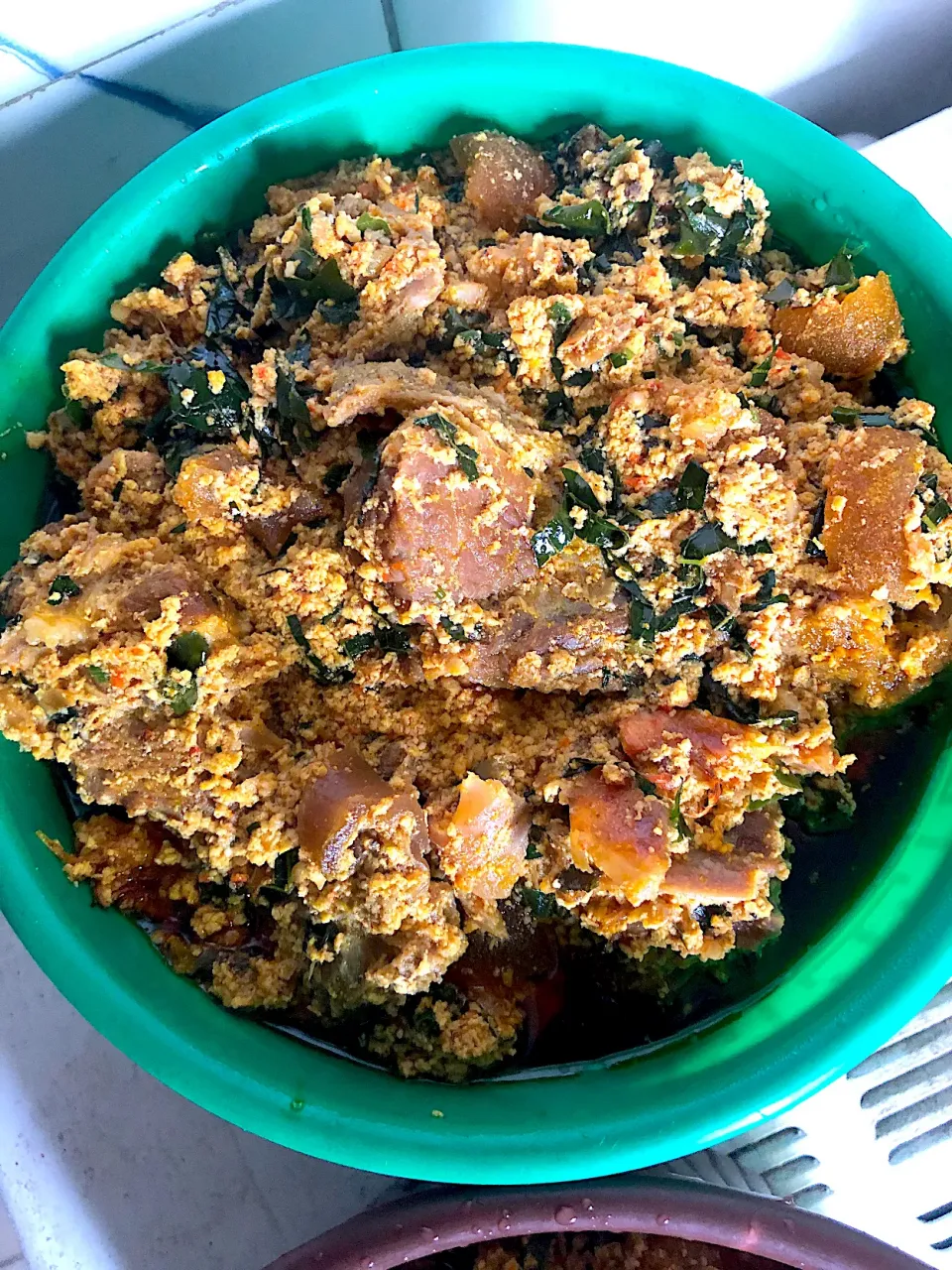 Egusi soup from Eastern Nigeria|Amachowさん