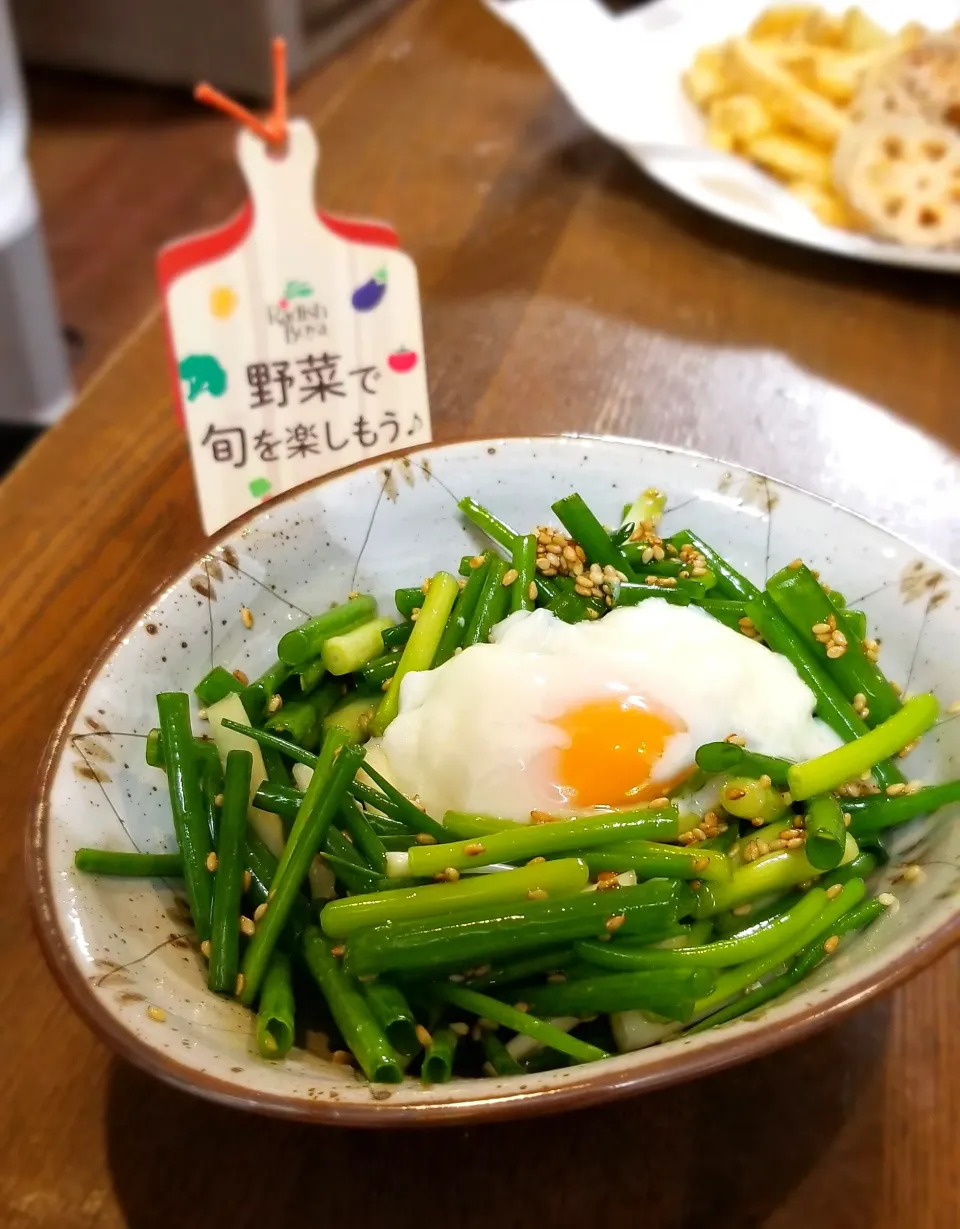 和えるだけ。ネギのごま油和え。|ゆきこさん