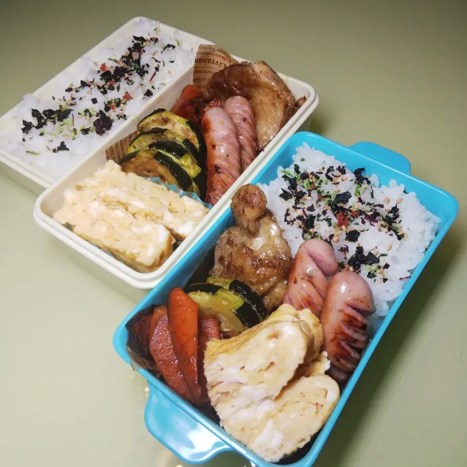 10/5 父娘弁当|けろよんさん