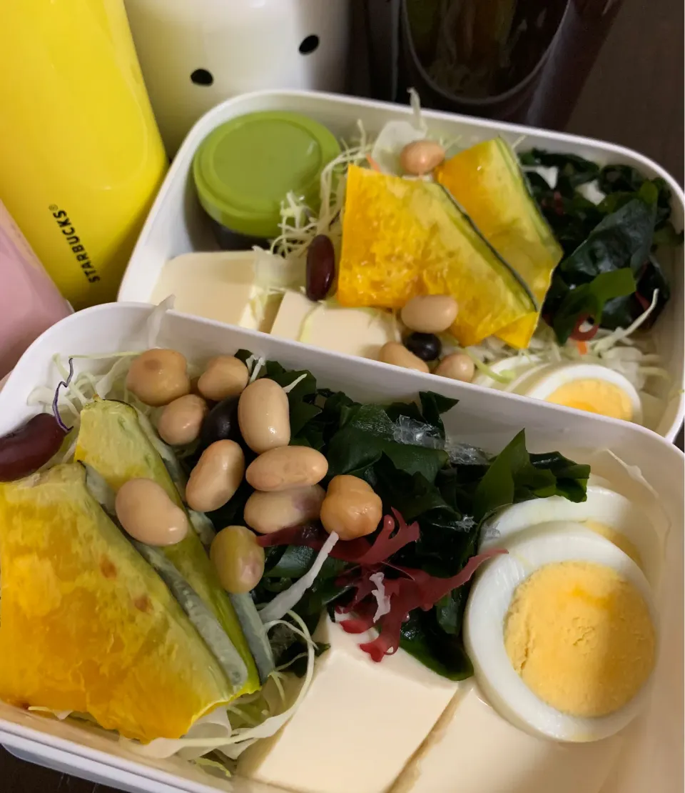 Snapdishの料理写真:10月5日サラダ弁当🥗|とももさん