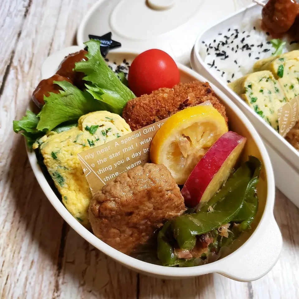 ☺️イカの香味揚げ弁当☺️
2020・10/05|Laniさん