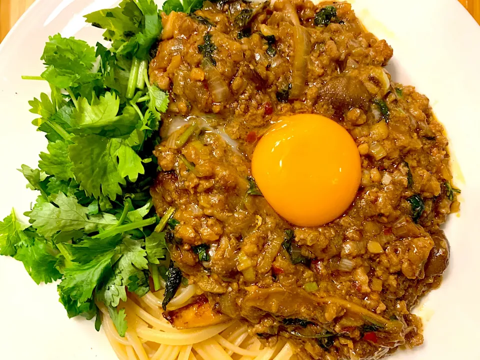 Spaghetti meat miso|Rjさん