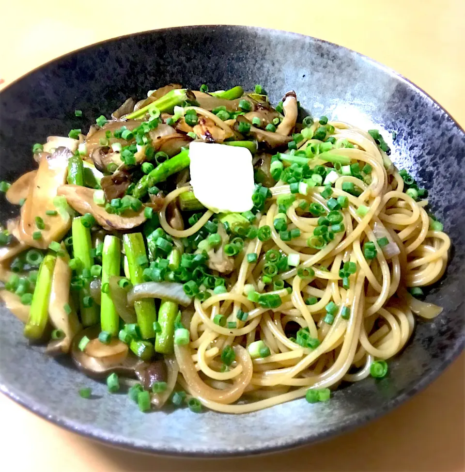 3種のキノコのバター醤油パスタ|のりーさん