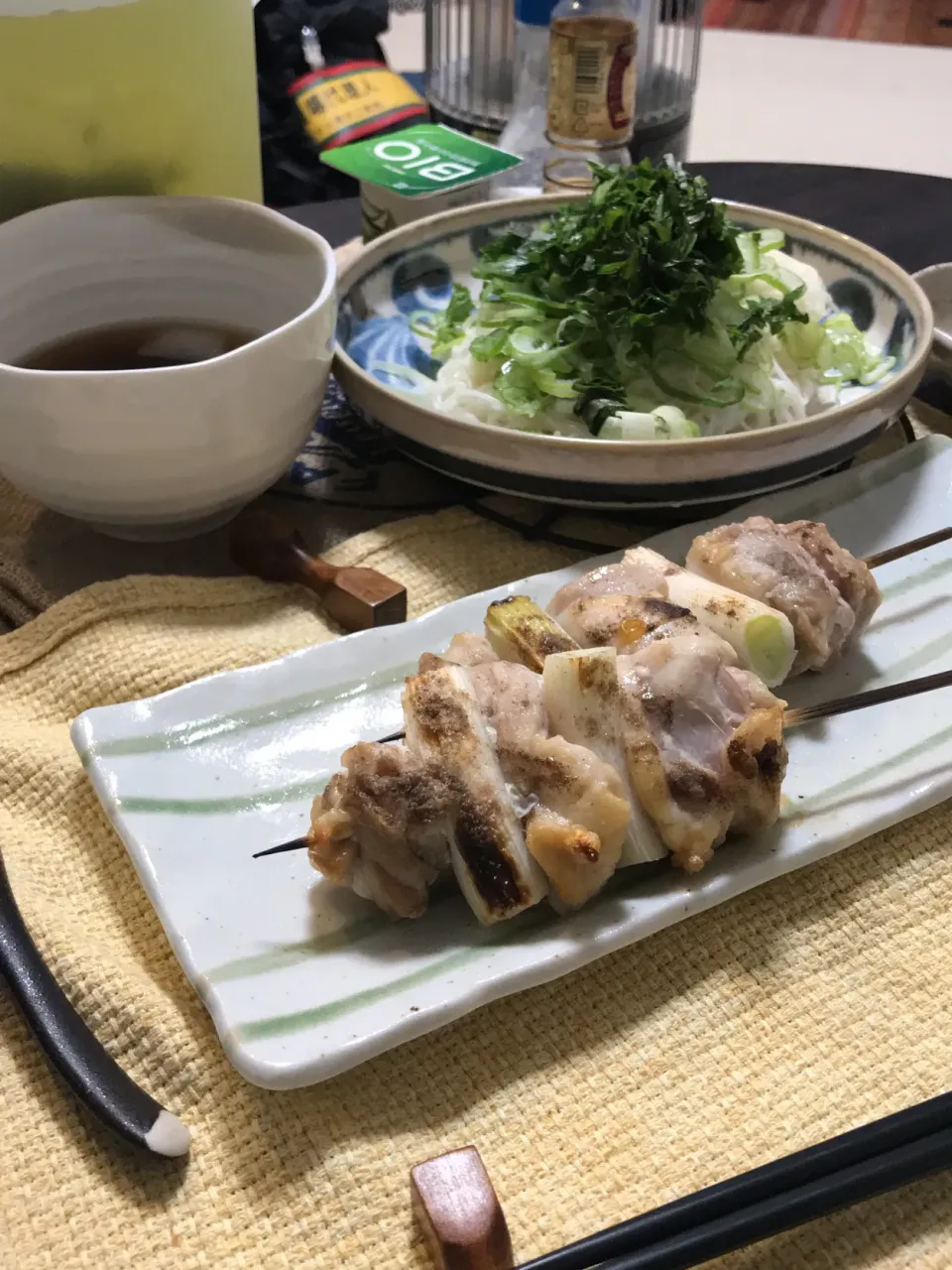 焼き鳥とそうめん|くろさん