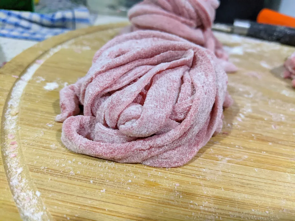 Beetroot noodles|歆颖さん