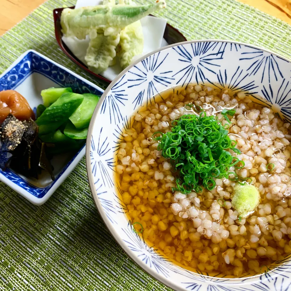 Boiled Buckwheat with Dashi (蕎麦の実のお茶漬け)|Masa, The Cooking Husbandさん