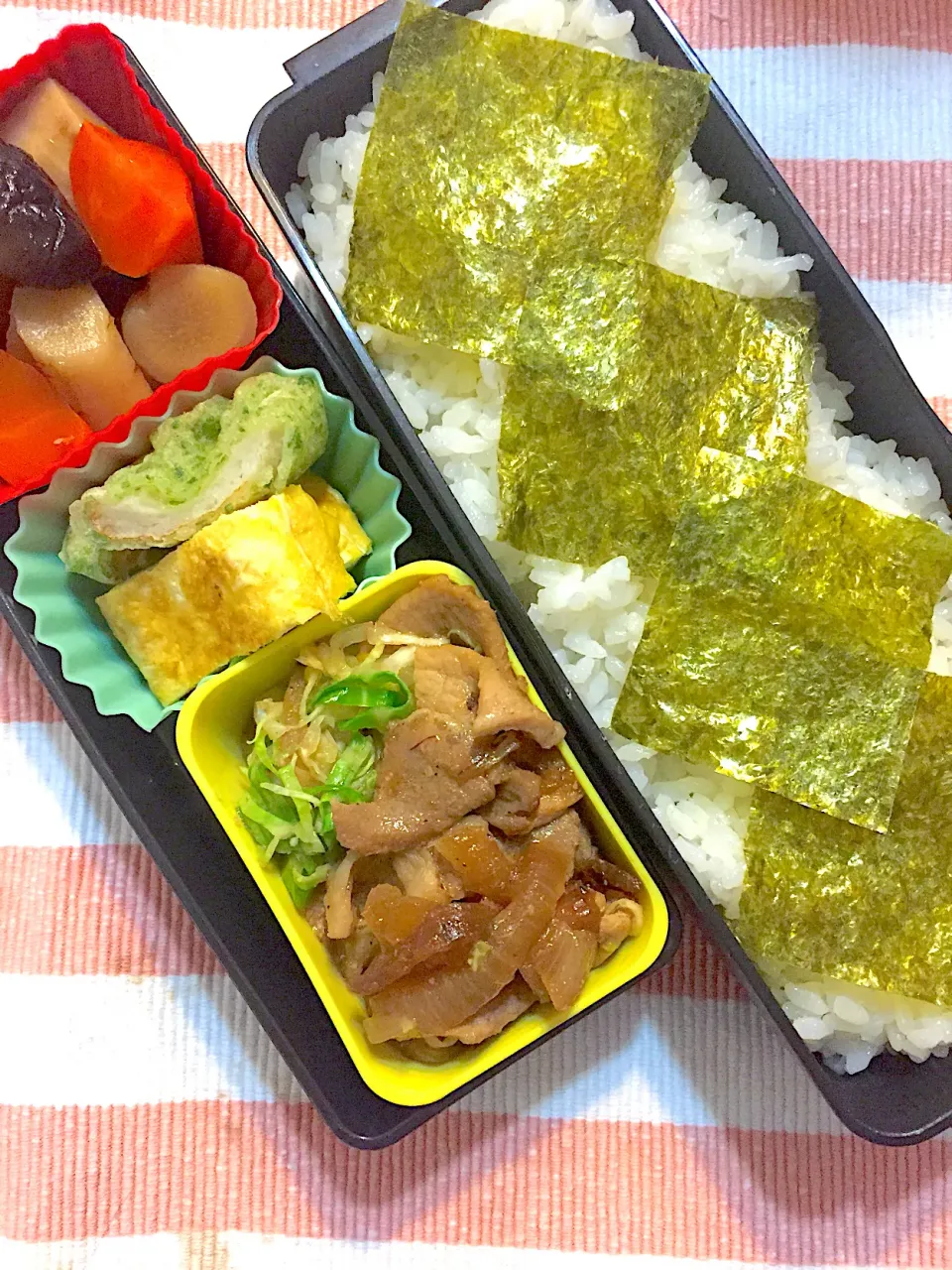 10/5☆旦那☆豚ショウ弁当|ちーさん