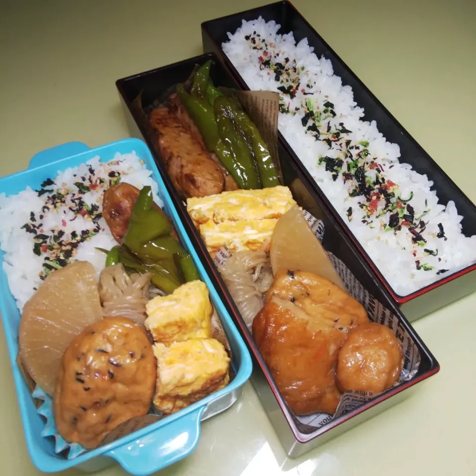 10/6 父娘弁当|けろよんさん