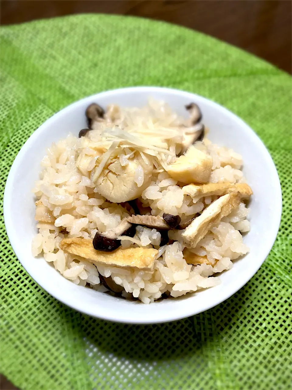 ホタテの炊き込みご飯|井。よし🍇さん