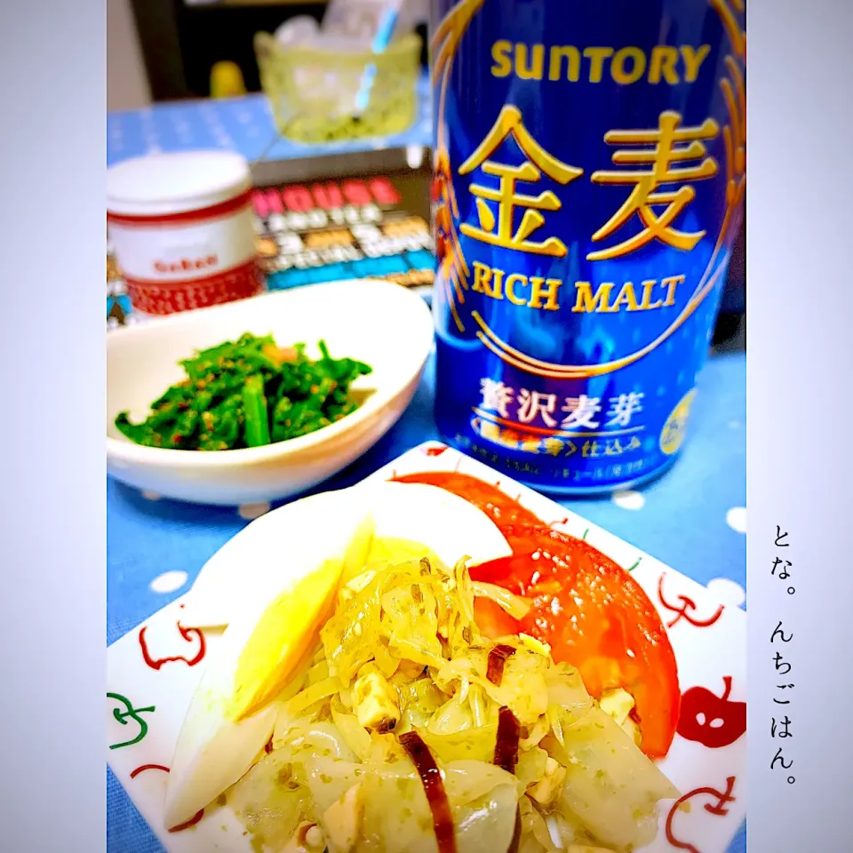 キャベツの磯部塩昆布チーズ🍺|tonaさん