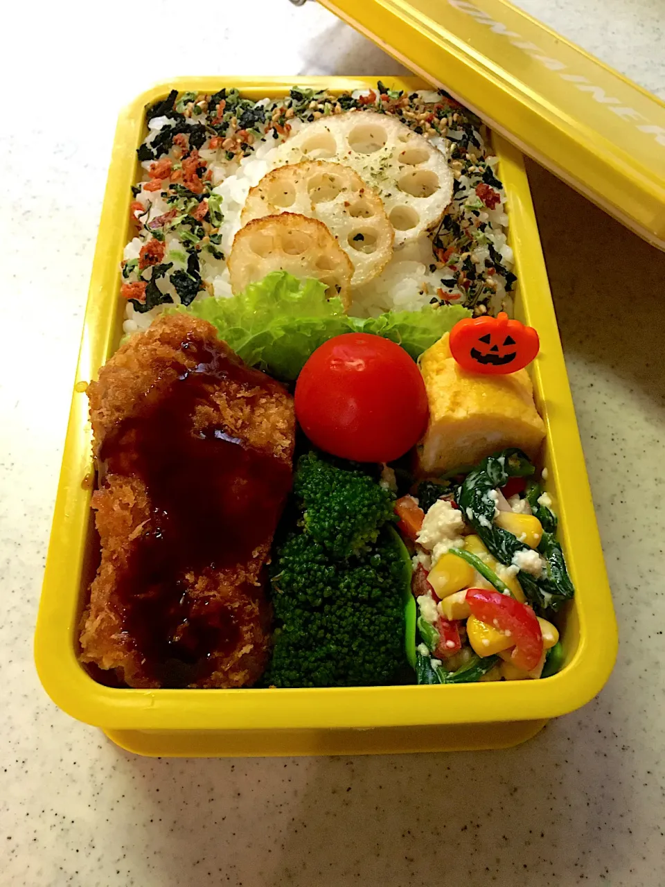 Snapdishの料理写真:高3次男弁当！|がおりんさん