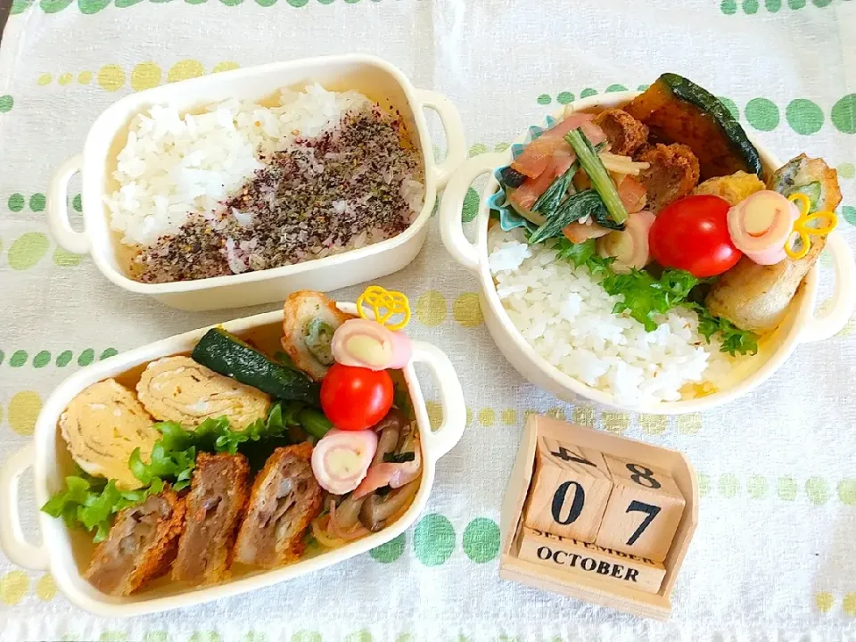 🍱今日の息子達のお弁当|tomoさん