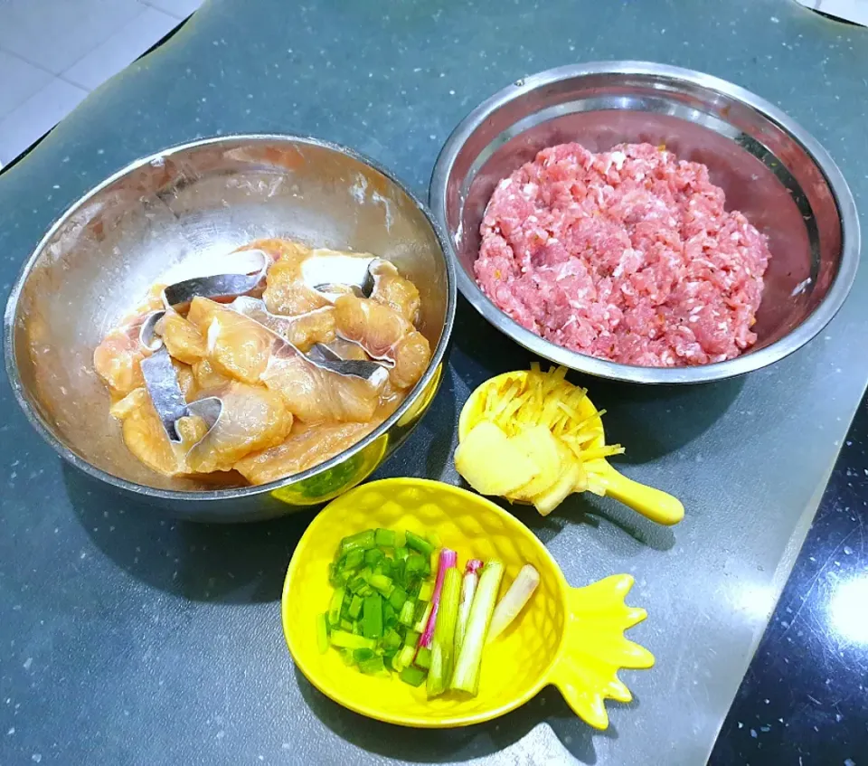 Patin Fish + Minced Pork Porridge|envymaqueenさん