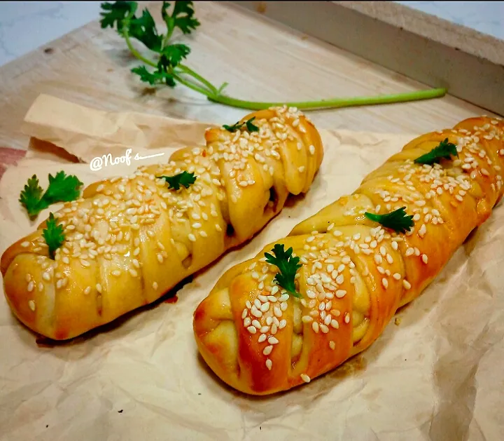 Chicken braided bread|Noofs___さん