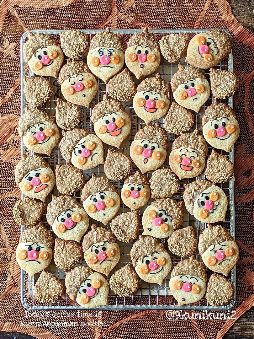 どんぐりアンパンマンクッキー🍪|くぅちゃんさん