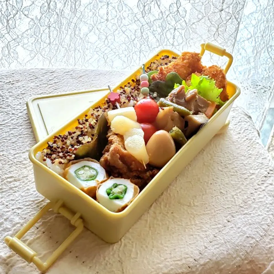 ミックスキヌアごはん弁当|mi_neneco♪さん