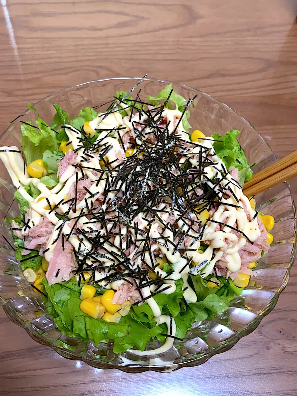 サラダうどん🥗ランチ|ゆーママさん