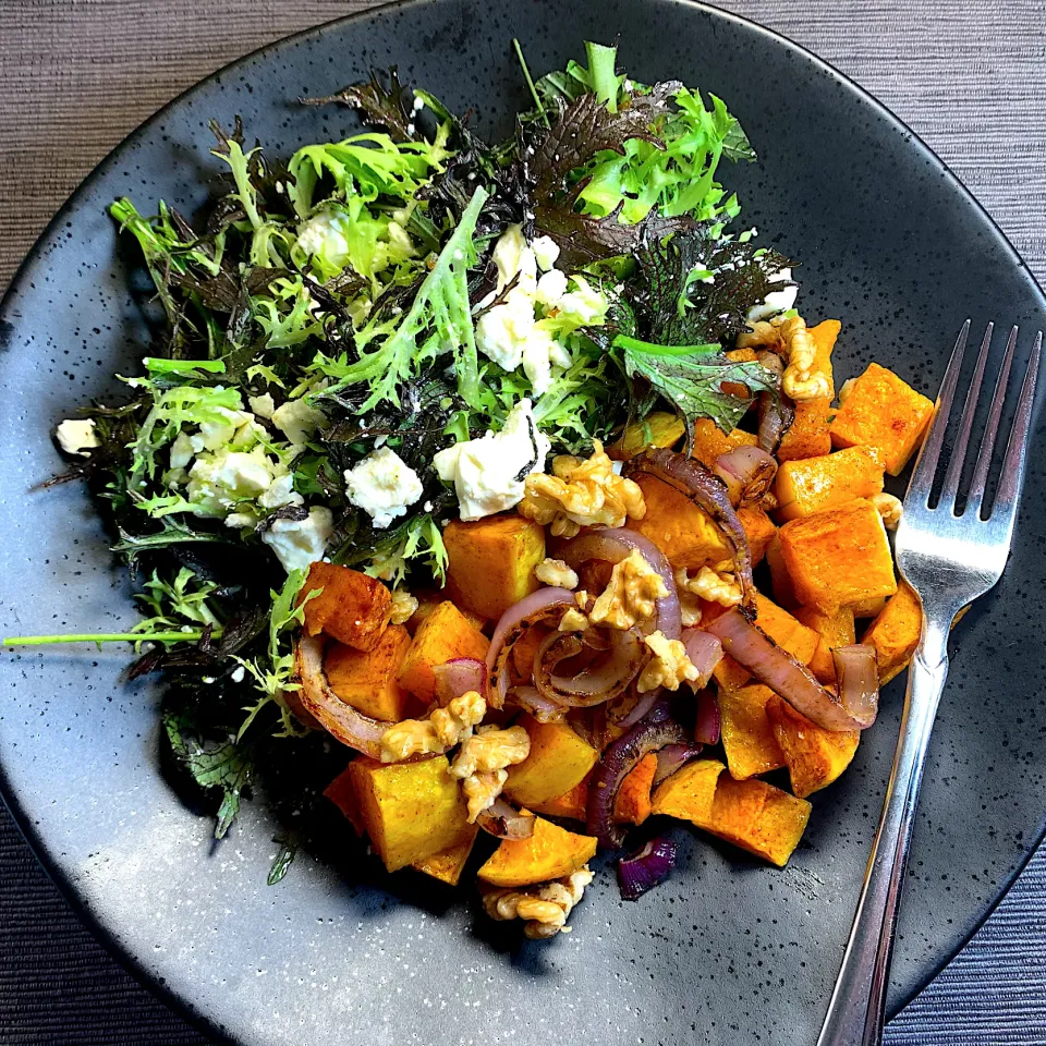 Cinnamon Roasted Butternut Squash (シナモン風味のバターナッツかぼちゃのサラダ)|Masa, The Cooking Husbandさん