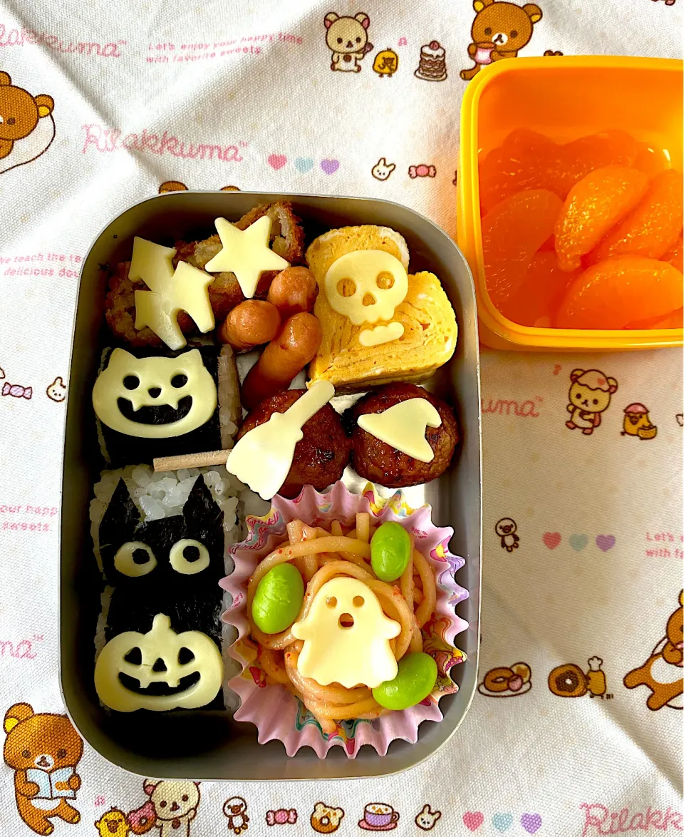 年中さん　ハロウィン弁当🎃|yumikoさん