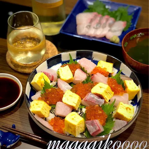 「黒瀬かんぱち」を使ってみたSnapdishの料理・レシピ写真:鹿屋かんぱちローズ🐟🌹