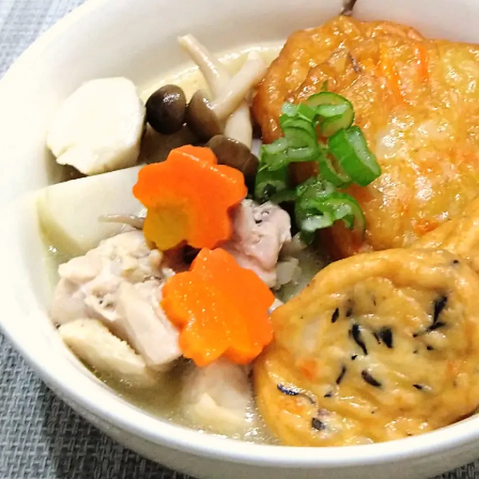 鶏肉と里芋でおでん風煮|Reikoさん