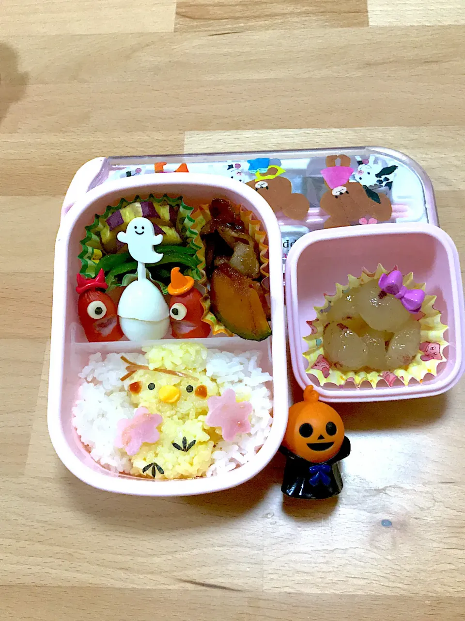 10月幼稚園★お弁当★運動会|おにぎりさん