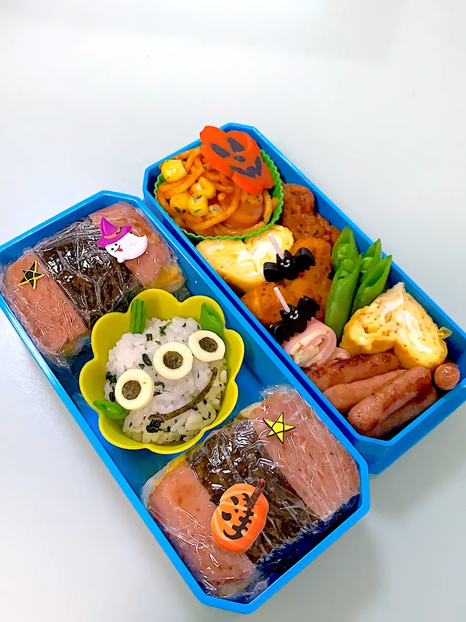 久々のキャラ弁〜👻ハロウィン🎃|くるりん★さん