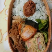 Snapdishの料理写真:今日のオット弁当。|kayoccyaさん