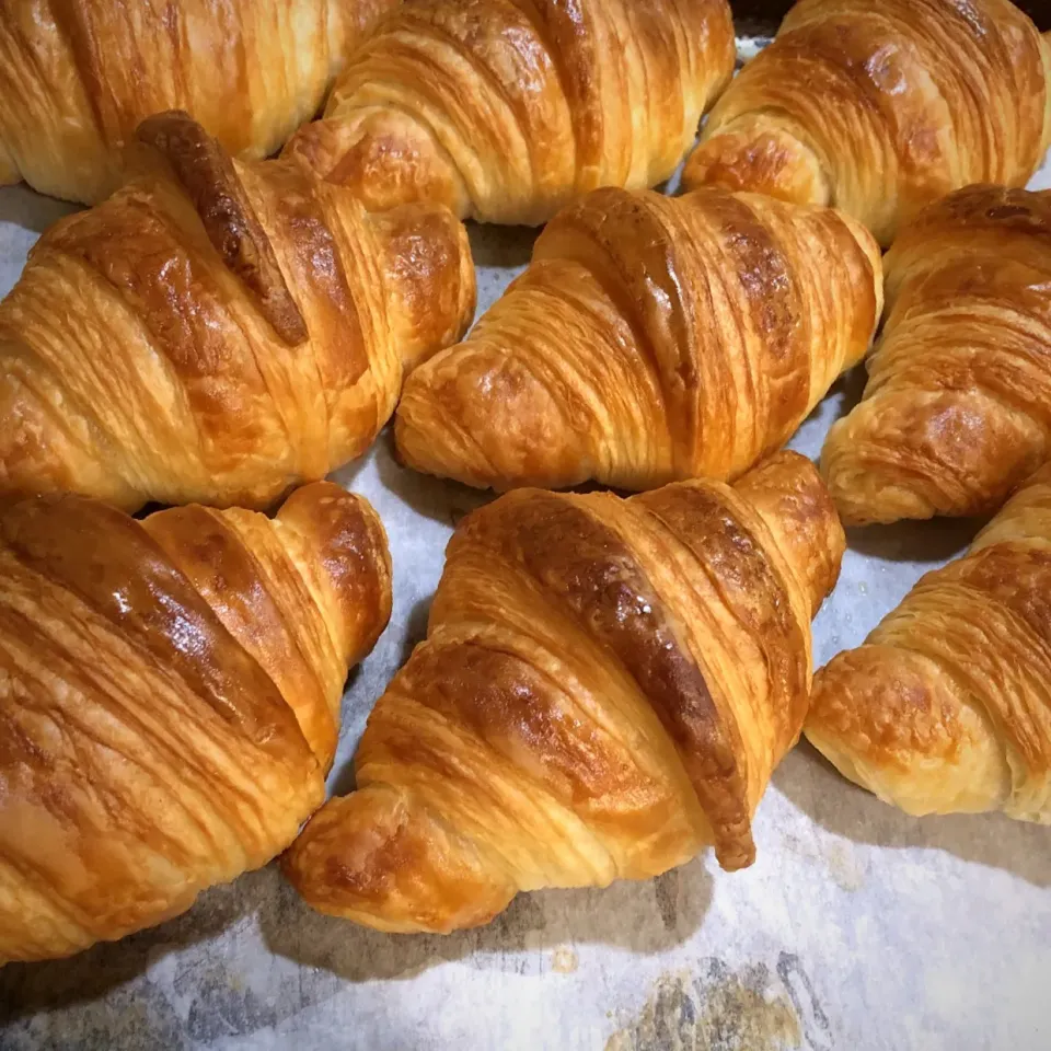 クロワッサン🥐　　　良いのができたぢゃないかうふふ　　秋大好きだわ　　雨の日のクロワッサンは向いてないなぁ|yenzzzzさん