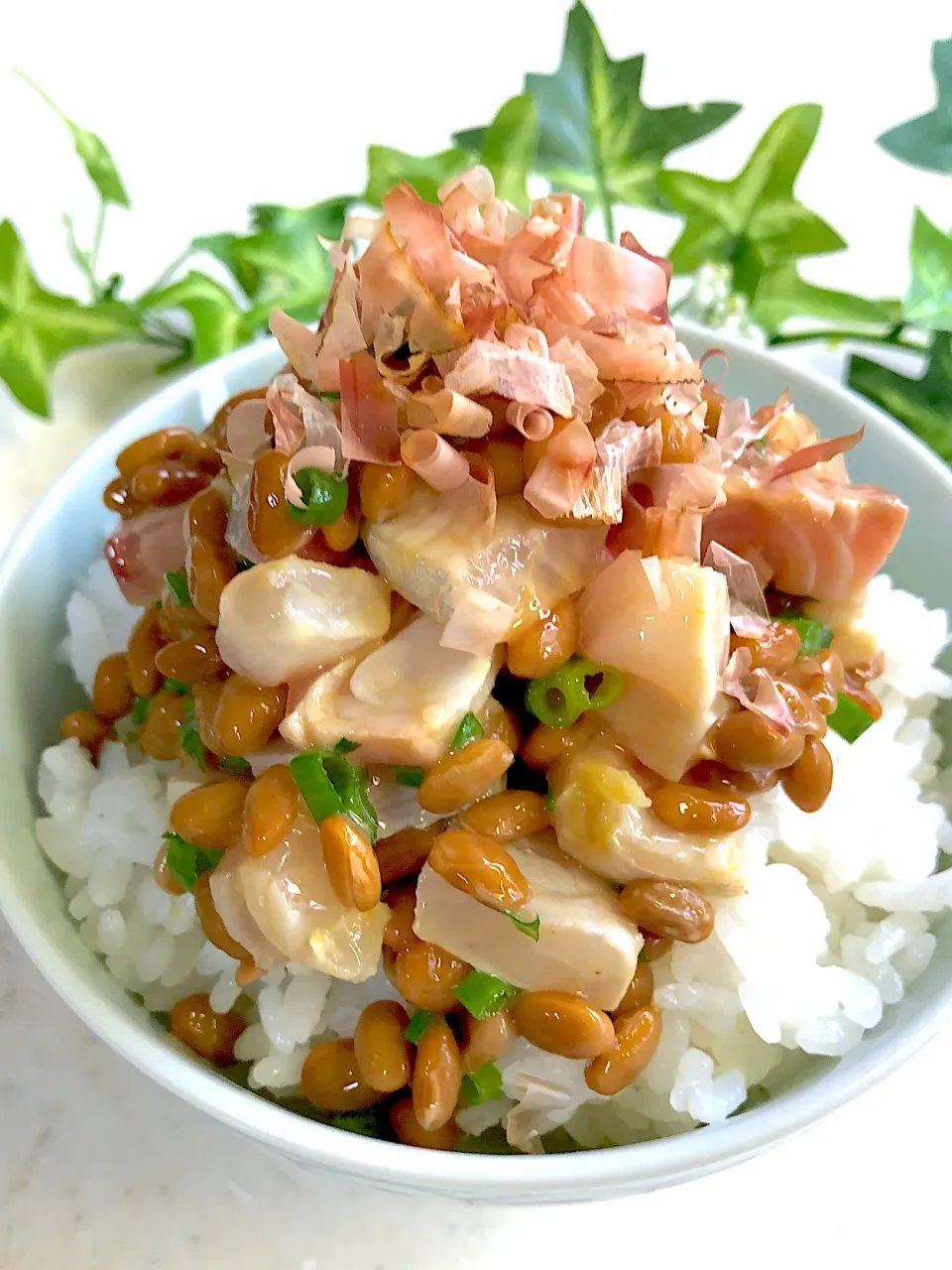 かんぱちローズの納豆ご飯🍚😁|みゆきさん