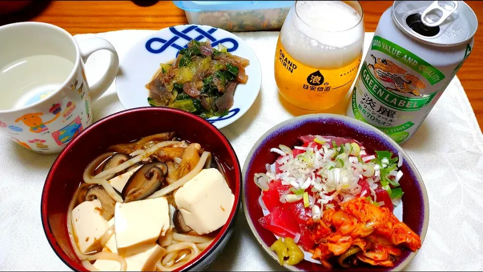 10/7の夕食
お疲れさまの家飲み✨🍻🎶|卯月さん