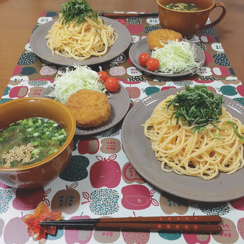 明太子パスタ🍝|waiwaiさん