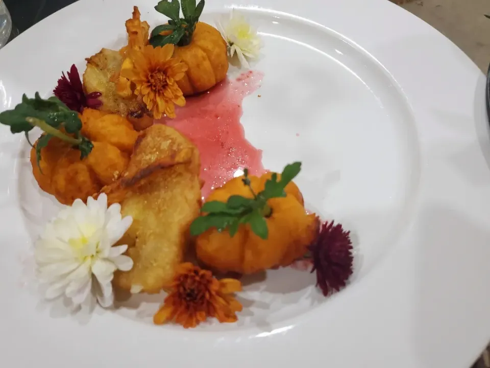 deep-fried banana and sweet potato|secret gardenさん