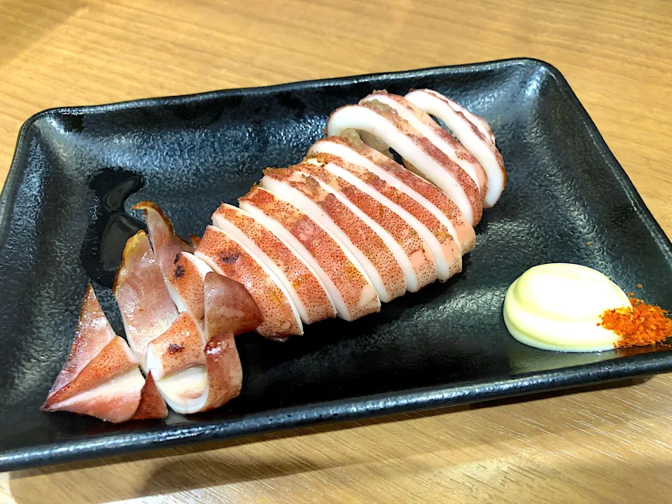 Snapdishの料理写真:真イカ姿焼き|T. Wonderさん