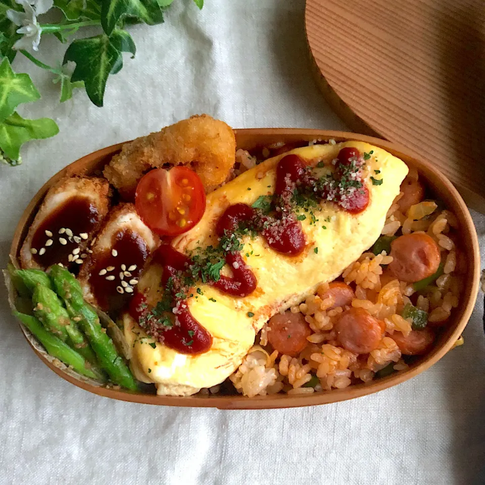 ケチャップライス弁当|あここさん