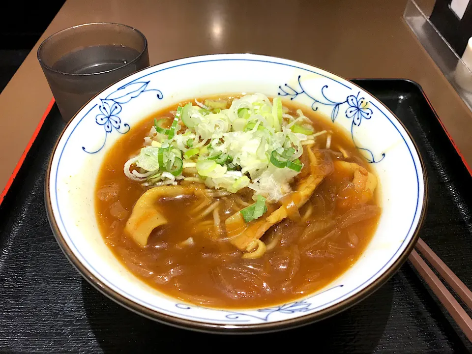 カレー南蛮そば|マハロ菊池さん